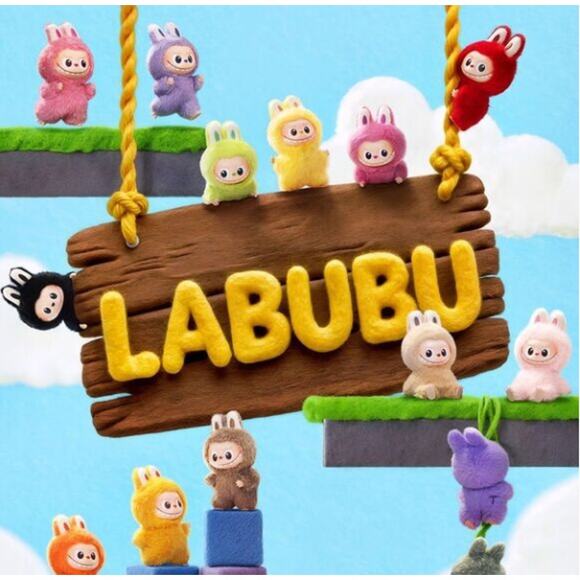 Pop Mart Pin for Love Labubu - Letter U - Picture 2 of 2